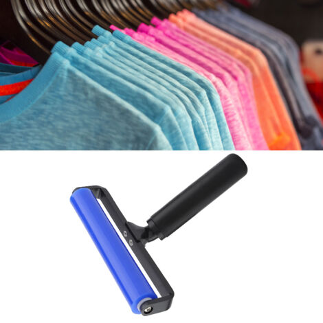6-Zoll-Antistatik-Silikon-Staubentfernungsrolle für Folien und Siebe  Hochhaftendes, elastisches Reinigungswerkzeug 620D Blau