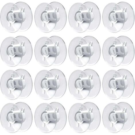 60 bobinas para máquina de coser, bobinas de plástico para Brother, Singer, Kenmore y Janome.