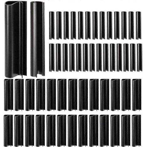 60 clips para cubiertas de invierno para piscinas elevadas (2 formas)