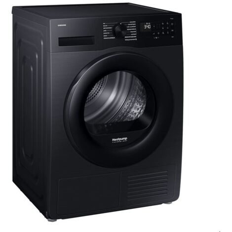 60 cm 9 kg schwarzer wärmepumpen-wäschetrockner - Samsung - DV90DG52A0AB