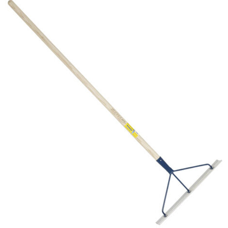 60 cm Aluminium-Asphaltschaber mit verstärkter Aufnahme und 1,30 m Aufnahme Outils Perrin