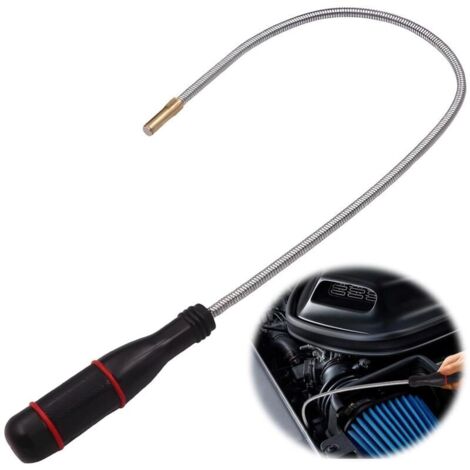 60 cm langes, flexibles Magnet-Hebewerkzeug, starker Magnet mit rutschfestem Griff, teleskopierbares Mechanikerwerkzeug, Magnet-Hebewerkzeug