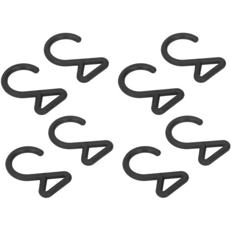 60 Crochets en Forme de D pour Harnais Canin, Boucle Pivotante pour Ceinture de Chien, Intérieur 2cm
