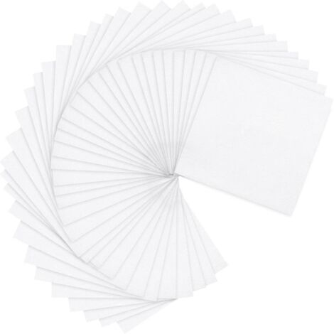 60 feuilles de papier pour étagère de four 12,7 cm x 12,7 cm (petit papier pour four blanc)