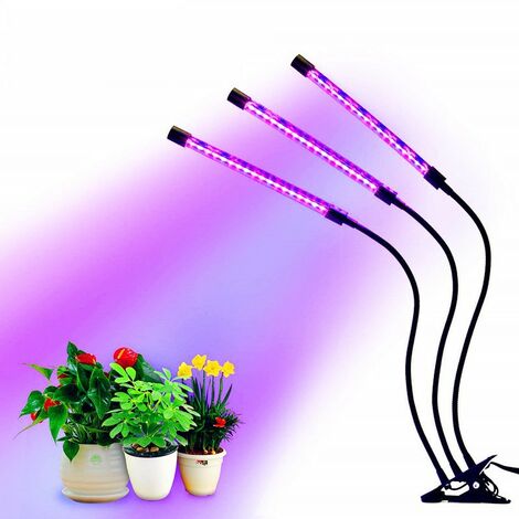 LED-Pflanze wachsen Licht 10W Full Spectrum Lamp heftfest für Pflanzen 