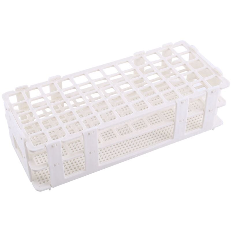 Image of 60 Löcher Reagenzglas Rack Lagerung Halter für Labor 3 Tier 16mm Loch 1pc