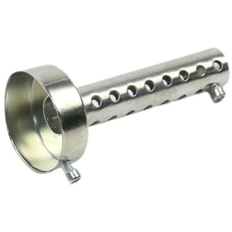 60 mm Motorrad-Auspuff-Schalldämpfer, Motorrad-Schalldämpfer, kann Schallwand-Schalldämpfer einsetzen, weiß, 11  FLITI