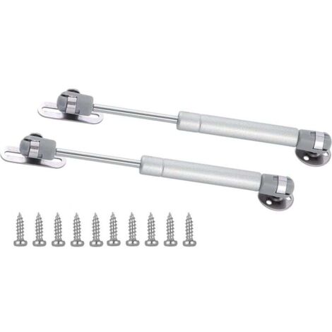 60 N = 6 kg Kraft 2 Stück 60 N Gasfedern Hydraulischer Möbelzylinder Original Gasstoßdämpfer Küchenschranktür Pneumatischer Arm zum Anheben von Schranktüren Küchenmöbel-Stoßdämpfern