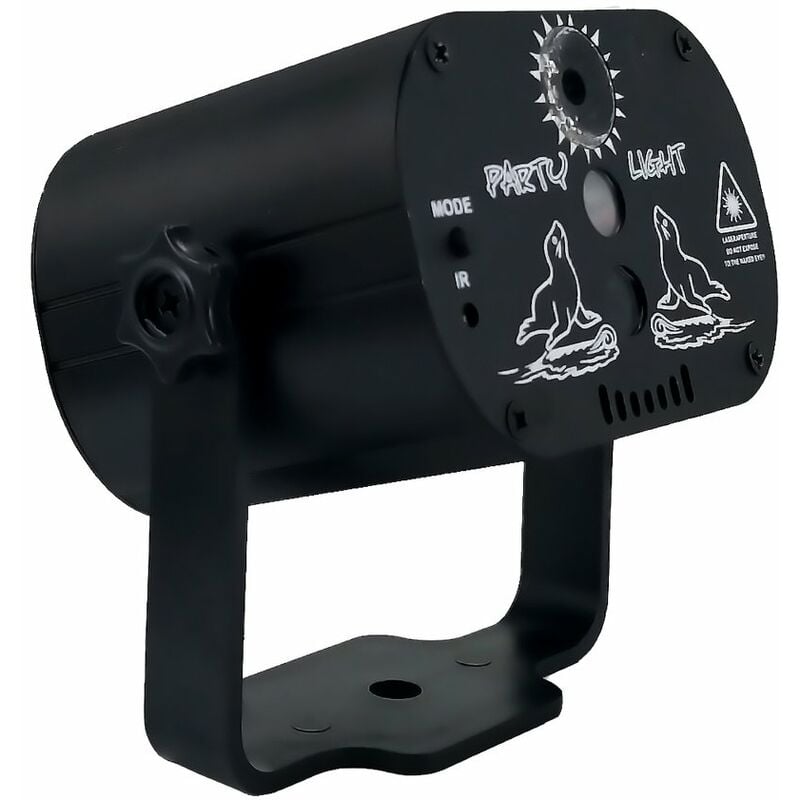 

Happyshopping - 60 patrones DJ Disco Efecto de iluminacion colorido Luces de fiesta LED Mini proyector de luz laser USB a la venta para bodas