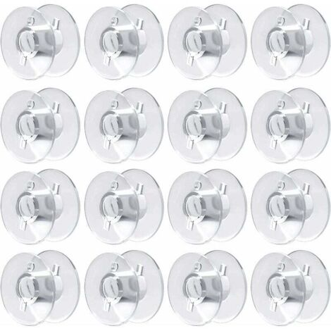 60 Pcs Canette Machine a Coudre Bobines pour Machine à Coudre Canette Plastique Canettes Machine à Coudre pour Brother Singer Kenmore Janome la Plupart des Machines à Coudre