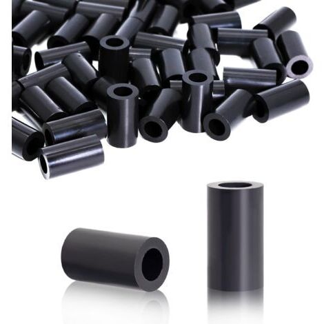 60 pezzi di distanziatori rotondi in ABS, distanziatori isolanti in plastica, rondelle in plastica M8 per viti M8 14x25mm per circuiti stampati, isolamento elettrico