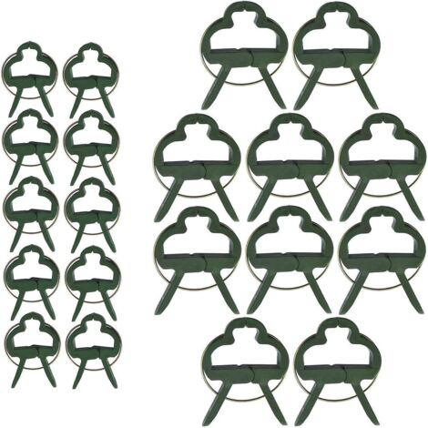 60 Pices Clips Pour Plantes Grimpantes, Clips Pour T Omates, Clips Pour Plantes, Clips Pour Attache Tomate (2 Tailles)