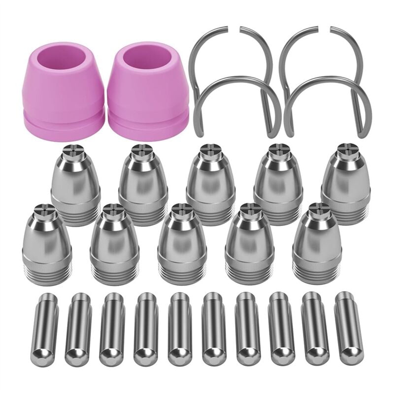 Image of 60 Plasmaschneider-Brenner-Verbrauchsmaterial, 040 -55 WSD-60 Zubehör für CUT55/CUT55PRO, 24 Stück