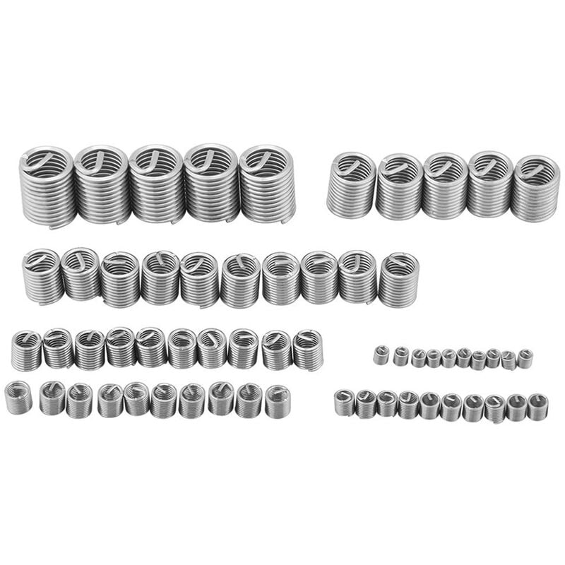 60 Pz Filo di Acciaio Inox Inserto Filettato