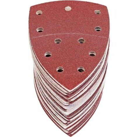 60 Schleifblätter Dreiecke Schleifpapier Dreieckschleifer Mouse Delta, 105 x 152 mm, Körnung P40/60/80/120/180/240