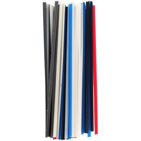 60 Tiges de Soudage Plastique PP PVC ABS pour Réparation Pare-Chocs Auto Carrosserie