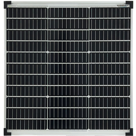 60 Watt Mono Solarmodul 10 Busbars 210mm Zellformat Solarpanel