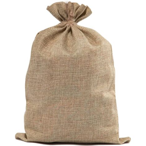 60 x 100 cm Jutesack mit Doppelfaden, geeignet für Gemüse und Gartenarbeit, Jutesack, geeignet als Pflanzenabdeckung, 1 Stück