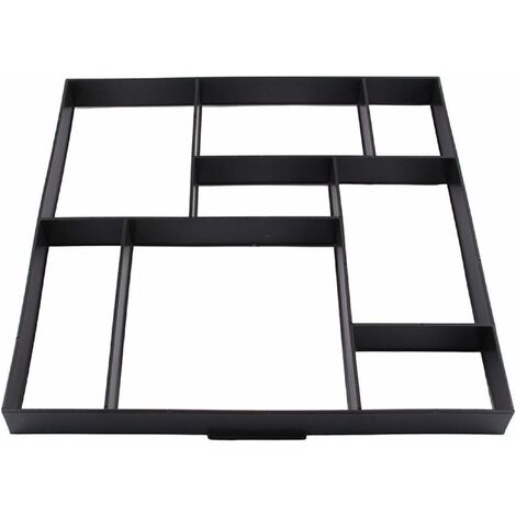 60 x 50cm Moule à Pavé Plastique Pavage Moyen Béton Moules Pierres Stepping Stone Jardin Allée Moule Pavage Chemin Moule Walk Maker