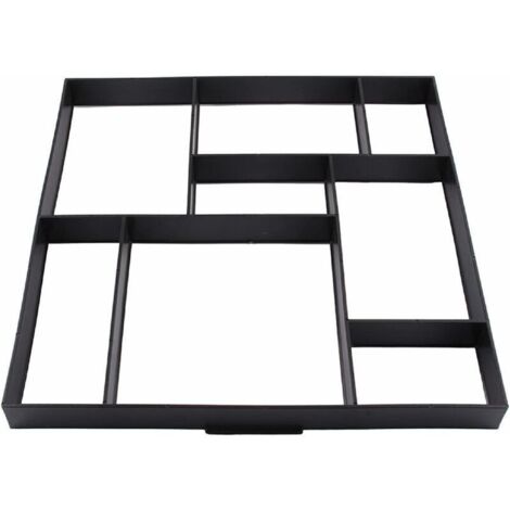 60 x 50cm Moule à Pavé Plastique Pavage Moyen Béton Moules Pierres Stepping Stone Jardin Allée Moule Pavage Chemin Moule Walk Maker--