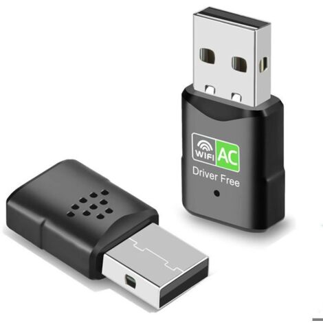 600 Mbps sans fil USB WiFi adaptateur antenne bi-bande 2.4G / 5GHz Lan USB 2.0 PC ethernet récepteur 802.11AC Wifi