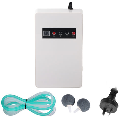 600 mg/h 220 V Ozongenerator zur Sterilisation von Lebensmitteln und Wasser im Haushalt (Weiß)
