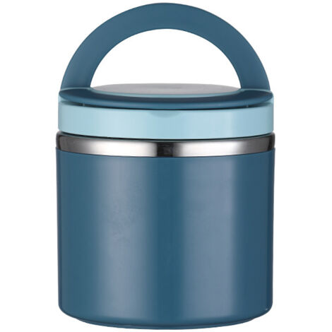 600 ml Thermos-Lunchbox aus Edelstahl mit Griff – für Mahlzeiten unterwegs, temperaturhaltend, robust & praktisch
