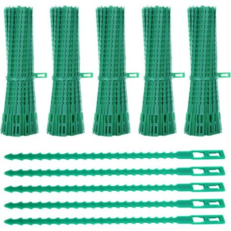 600 pezzi di legacci per piante, legacci da giardino regolabili da 23 cm, legacci da giardino in plastica morbida, legacci per pomodori per fili da giardino per aiutare a mantenere le piante