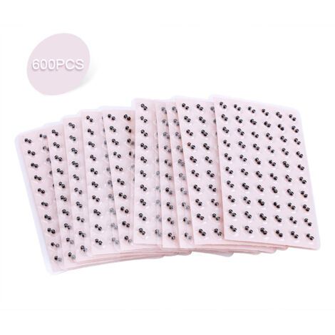 600 pièces de graines de massage auriculaires pour acupuncture et thérapie par pression