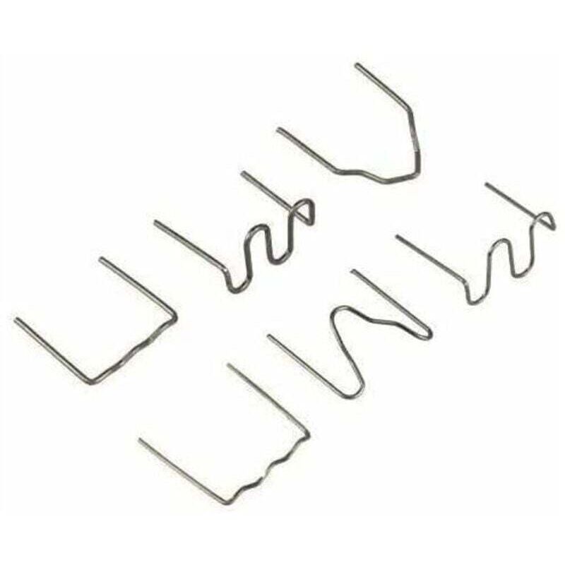 Image of 600 Stück Edelstahl-Heißklammern für Schweißer – für die Reparatur von Kunststoffschweißen an Autos