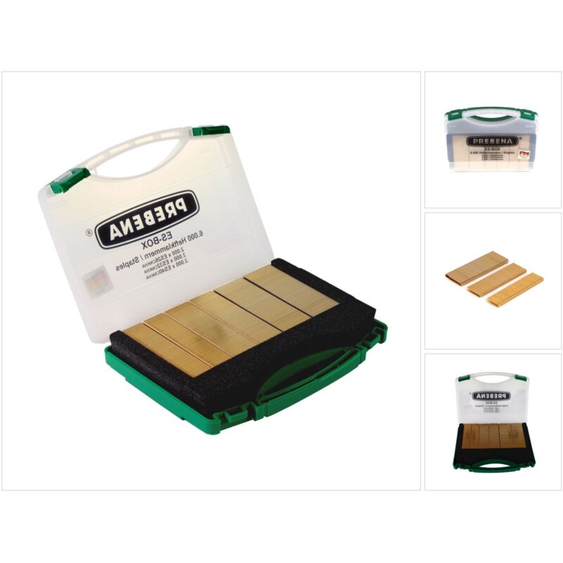 Prebena ES-Box Heftklammern-Set Typ ES 6000St.