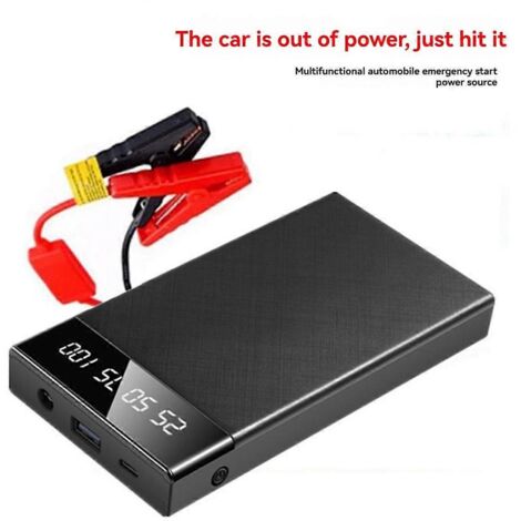 6000MAh 12V Car Jump Starter Power 200A Emergency Starter Power,B-White-