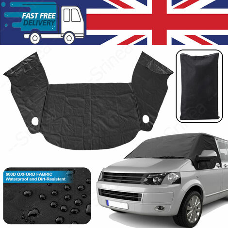 Car Windscreen Cover Replacement for VW T4, 600D Luxury Windscreen Sun  Protection, 100% Blackout, Blocks UV Rays, Weatherproof Windscreen Wrap  Cover
