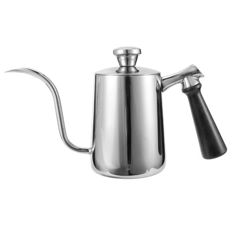 600ml Stainless Steel Coffee Spout Pour Kettle Teapot Goose Neck Hand Drip Pot