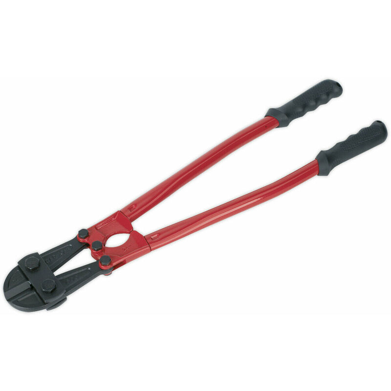 Loops - 600mm Bolt Cropper - 10mm Jaw Capacity - Chromoly Steel Jaws - Rubber Grips