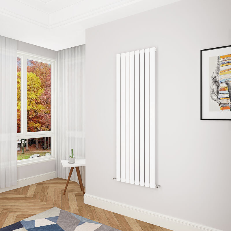 Image of Acezanble White Flat Panel Radiator 1600&hellip;