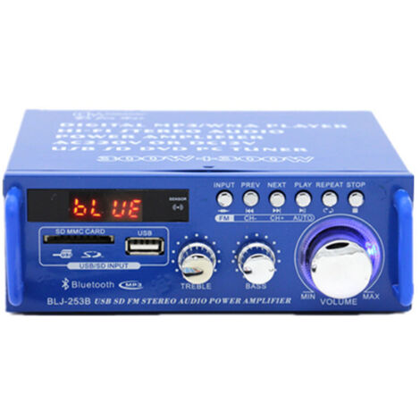600W 2CH HIFI Audio Stéréo Amplificateur Radio Bluetooth Speaker 12V/220V 600W 2CH HIFI Audio Stéréo Amplificateur Radio Bluetooth Speaker 12V/220V