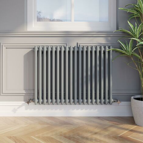 main image of "Traditional Colosseum Horizontal Radiator 300x1000mm Anthracite"