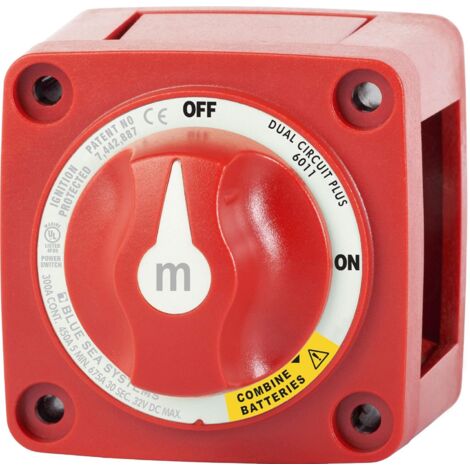 6011 Interruttore automatico, selettore e accoppiatore batteria