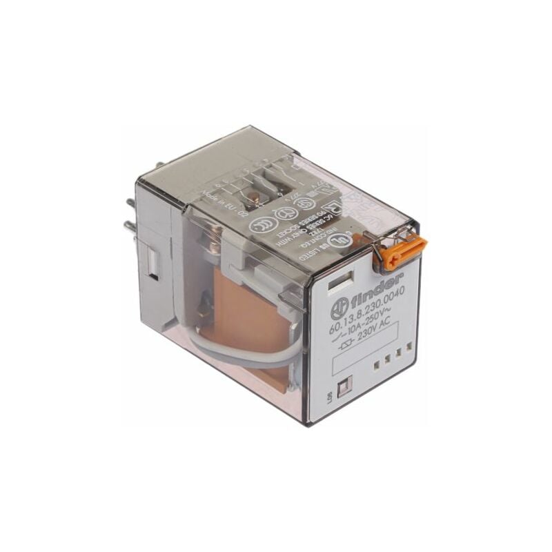 Finder - 60 Series Relais de puissance 3 rt, bobine 230V c.a. Enfichable 1.3W ( Prix pour 1 )