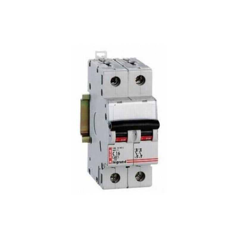 

Interruptor automático de control de potencia 2 polos 15A (Legrand 603036)
