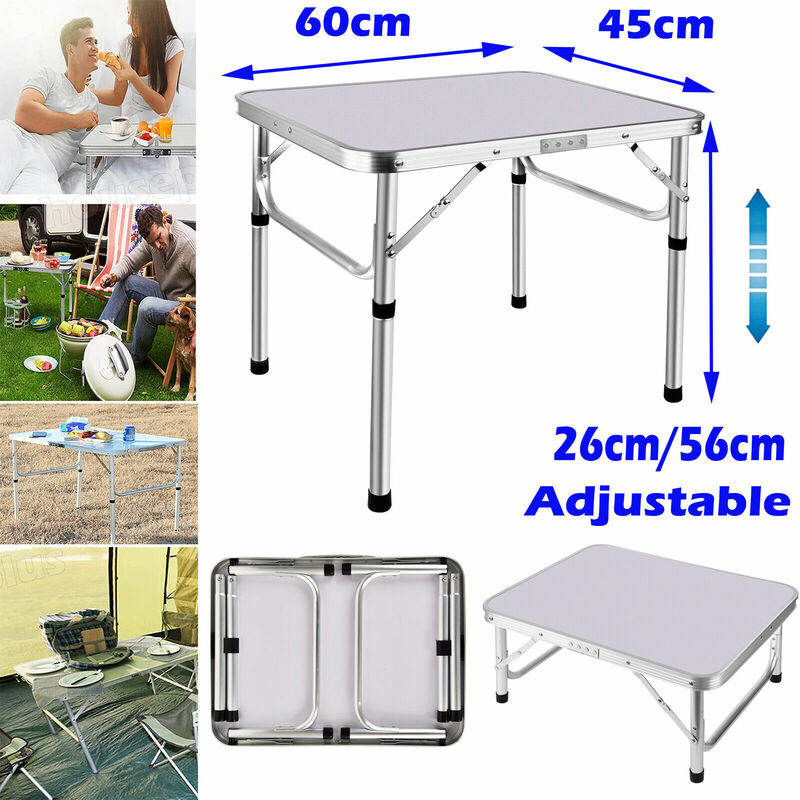 60cm 2ft pique - nique extérieur / camping barbecue et cuisine intérieure / salle à manger pliante Mini table