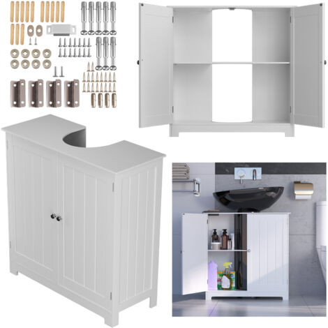 60CM Badezimmer unter Waschbecken Speicher Schrank WC Waschbecken Schrank Möbel