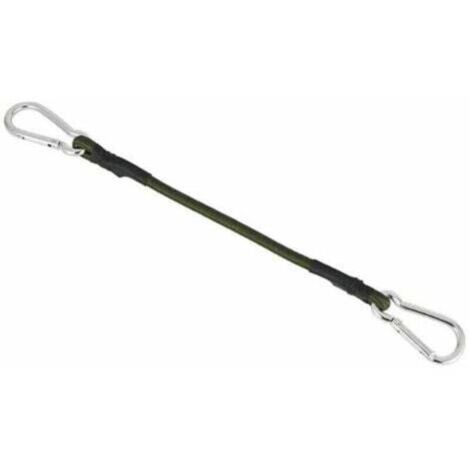 60cm Kit d'accessoires pour voile d'ombrage -tendeurs élastiques - Noir - Protection solaire - Fixation - Outils de montage,vert