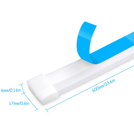 60cm Lampe LED Diurne Ultra Fine pour Voiture avec Clignotant et Tube Souple