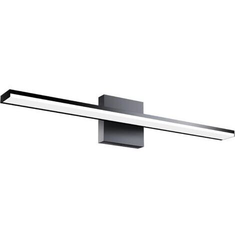 60cm LED Miroir Salle de Bain 12W 1200LM Blanc Froid 6000K, Pas de Flash Salle de Bain Miroir Lumire IP44 230V Applique Murale Miroir Lumi¨¨re¡­