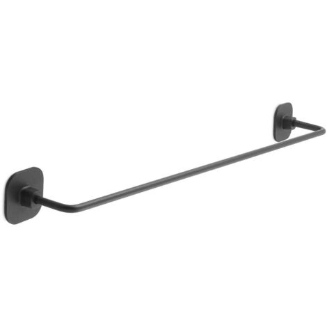 60Cm Schwarze Handtuchstange – Edelstahl  Timo