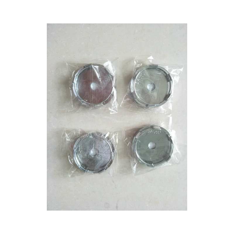 60MM per Audi S coprimozzo ruota adesivi emblemi