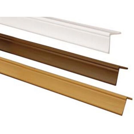 60MT PARASPIGOLO ORNAMENTALE IN PVC RIGIDO colore bianco