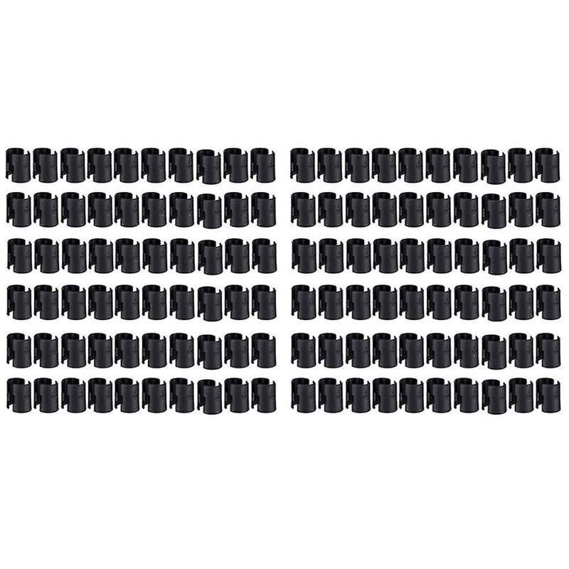 Fei Yu - 60 paires de clips de verrouillage pour étagères métalliques